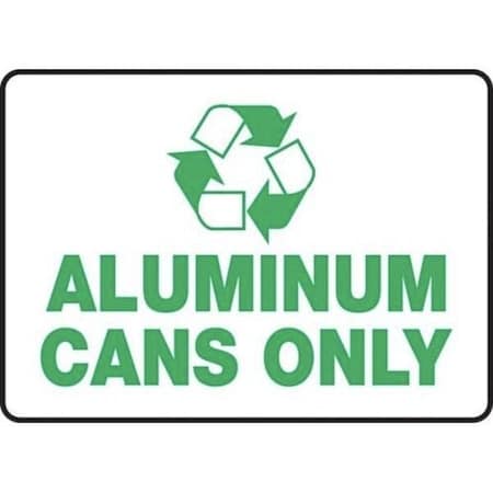 Accuform 7 in W x 5 in H, Aluma-Lite MPLR533XL